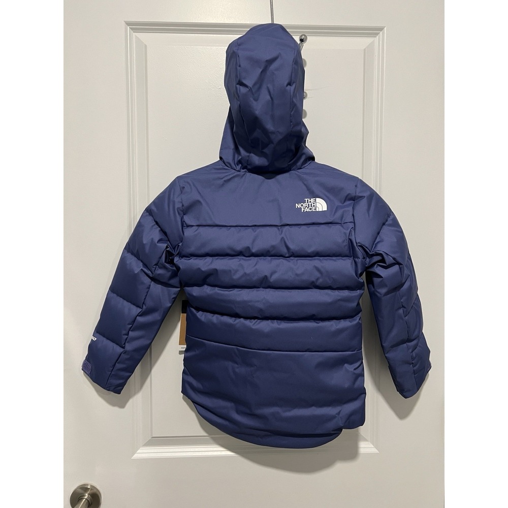 The North Face Girls' Pallie Down Jacket Cave Blue Size XS (6) Winter‎ NWT $230 - Picture 2 of 14